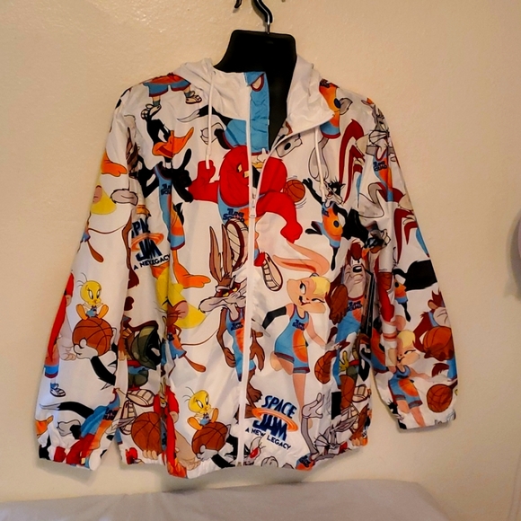 Disney Other - Looney Toons Members only Space Jam Jacket